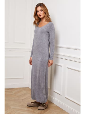 Joséfine Sukienka dzianinowa "Dovel" w kolorze szarym