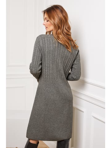 Joséfine Gebreide jurk "Fanola" kaki