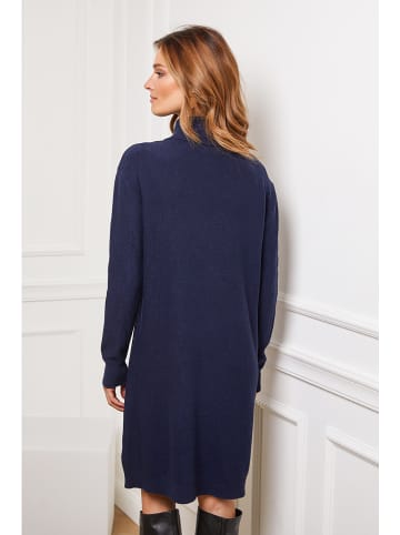 Joséfine Gebreide jurk "Felicidad" donkerblauw