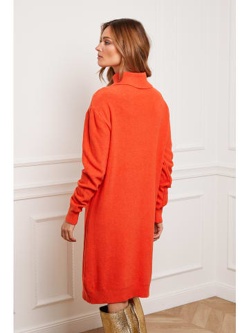 Joséfine Gebreide jurk "Felicidad" oranje