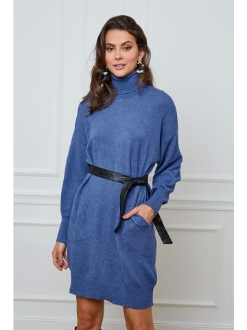 Joséfine Strickkleid "Halof" in Blau