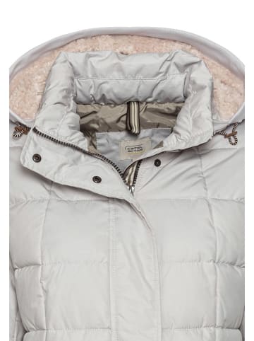 Camel Active Doorgestikte mantel lichtgrijs