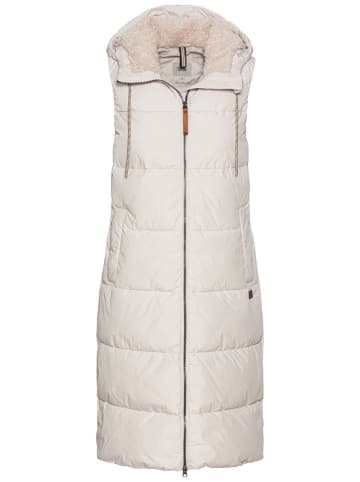 Camel Active Longweste in Creme