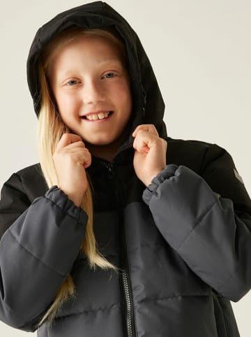 Regatta Kurtka pikowana "Lofthouse" w kolorze antracytowym