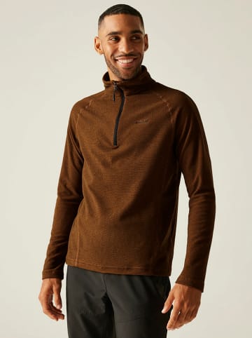 Regatta Fleecepullover "Montes" in Hellbraun