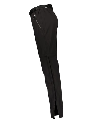 Regatta Spodnie funkcyjne Zipp-Off "Xert Strch II" w kolorze czarnym