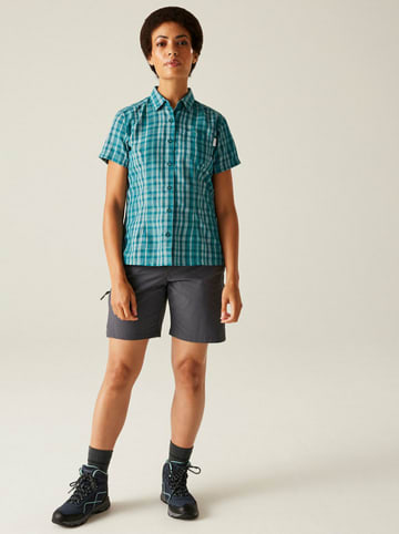 Regatta Koszula funkcyjna "Mindano VIII" w kolorze turkusowym