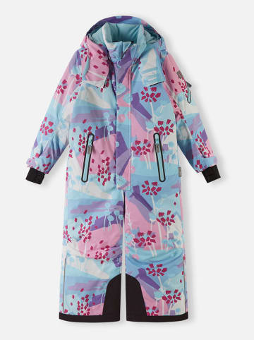 Reima Kombinezon zimowy "Reach" w kolorze błękitno-jasnoróżowym