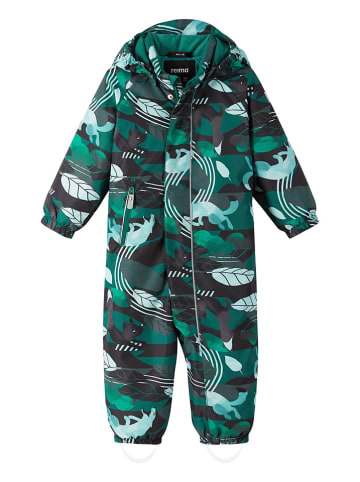 Reima Kombinezon zimowy "Puhuri" w kolorze zielonym