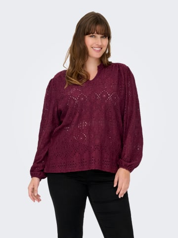 ONLY Bluse in Bordeaux