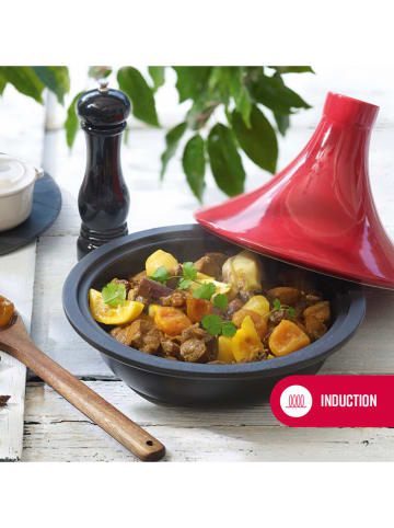 Brandt Tajine rood - (H)23,5 x Ø 29 cm