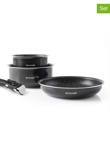 Brandt 4-częściowy zestaw w kolorze czarnym