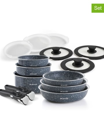 Brandt 14-częściowy zestaw w kolorze szarym