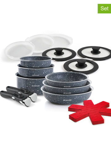 Brandt 17-częściowy zestaw w kolorze szarym