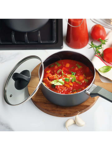 Brandt 6-delige steelpannenset zwart