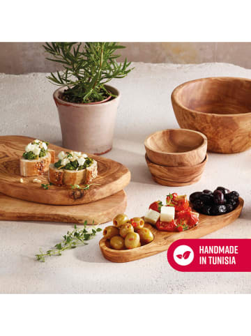 Brandt Podkładki (4 szt.) w kolorze jasnobrązowym - Ø 9 cm