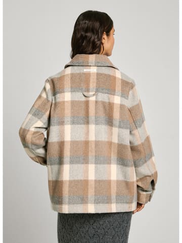 Pepe Jeans Hemdjacke in Camel/ Beige