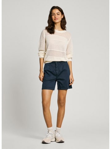 Pepe Jeans Szorty "Vania" w kolorze granatowym