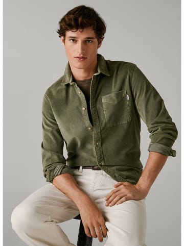 Pepe Jeans Corduroyblouse "Clayton" kaki