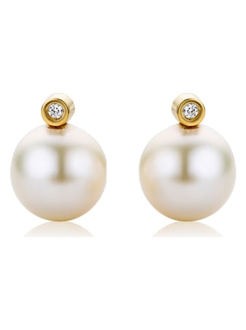 Diamant Exquis Gouden oorstekers met diamanten