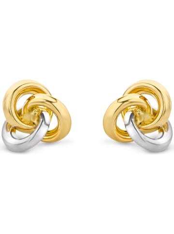 Revoni Witgouden/gouden oorstekers