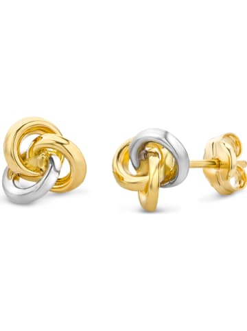 Revoni Witgouden/gouden oorstekers