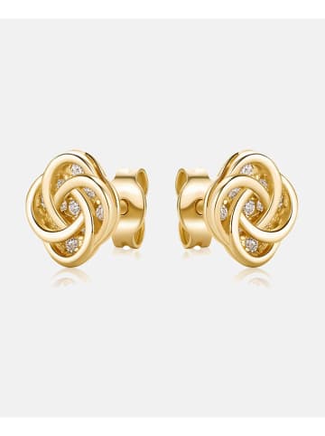 Revoni Gold-Ohrstecker mit Edelsteinen