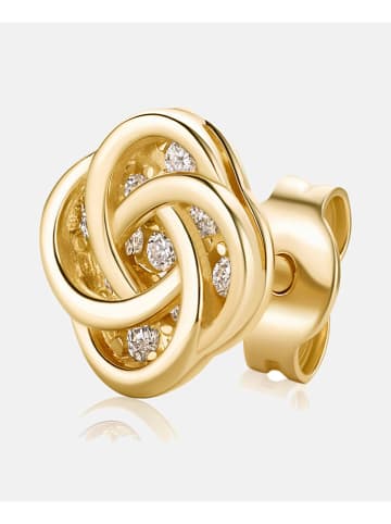 Revoni Gouden oorstekers met edelstenen