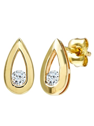Revoni Gold-Ohrstecker mit Diamanten