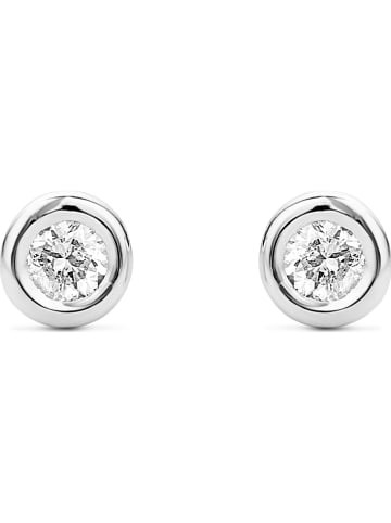 Revoni Weißgold-Ohrstecker mit Diamanten