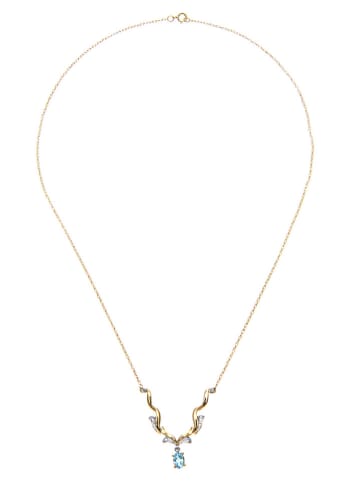 Revoni Gouden ketting met sierelement - (L)45 cm