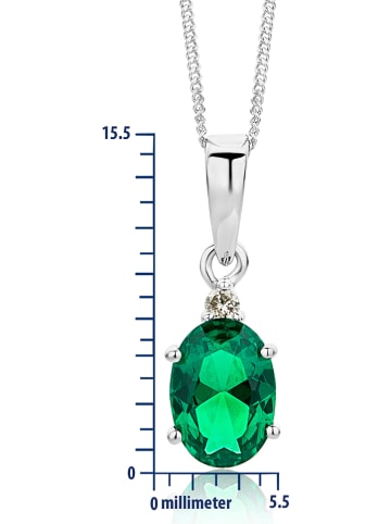 Revoni Złoty naszyjnik z zawieszką - dł. 45 cm