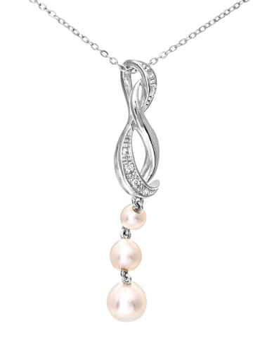 Revoni Witgouden ketting met hanger - (L)46 cm