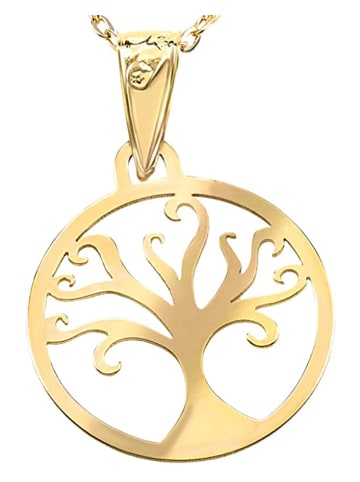 Revoni Gouden ketting met hanger - (L)42 cm