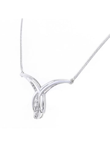 Revoni Złoty naszyjnik z elementem ozdobnym - dł. 45 cm