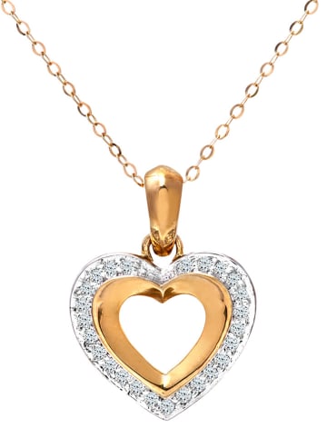 Revoni Gouden ketting met hanger - (L)46 cm