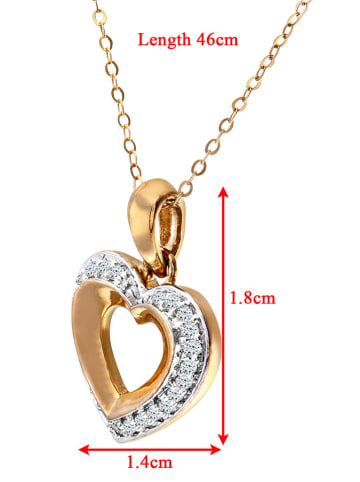 Revoni Gouden ketting met hanger - (L)46 cm