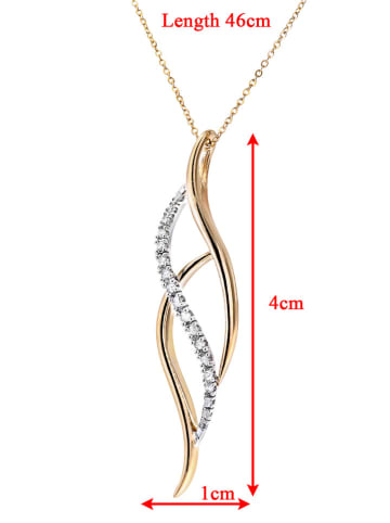 Revoni Gouden ketting met hanger - (L)46 cm