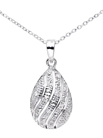 Revoni Witgouden ketting met hanger - (L)46 cm