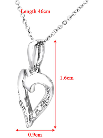 Revoni Złoty naszyjnik z diamentami - dł. 46 cm