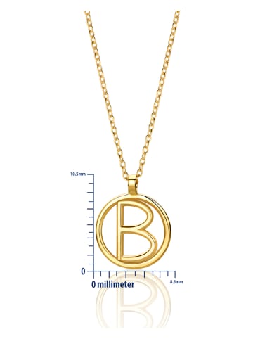 Revoni Gouden ketting met hanger - (L)42 cm