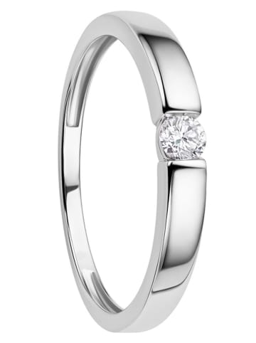 Revoni Witgouden ring met diamant