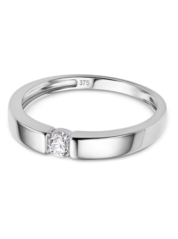 Revoni Witgouden ring met diamant