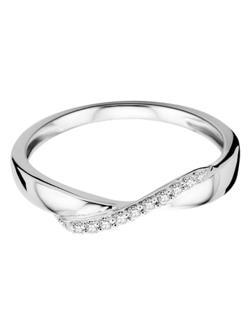 Diamant Exquis Witgouden ring met diamanten