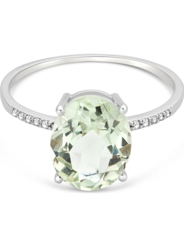 Revoni Witgouden ring met diamanten