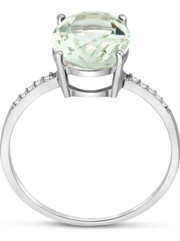 Revoni Witgouden ring met diamanten