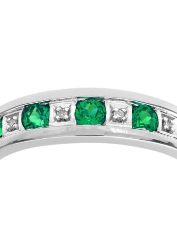 Revoni Witgouden ring met diamanten