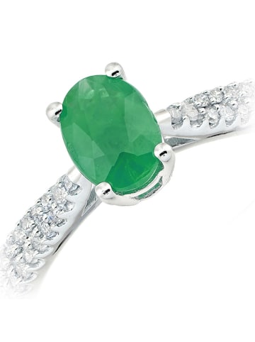 Revoni Weißgold-Ring mit Diamanten