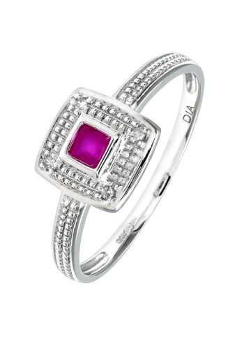 Revoni Weißgold-Ring mit Diamanten