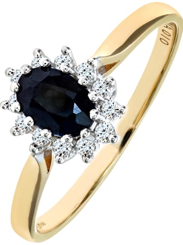 Revoni Gouden ring met diamanten